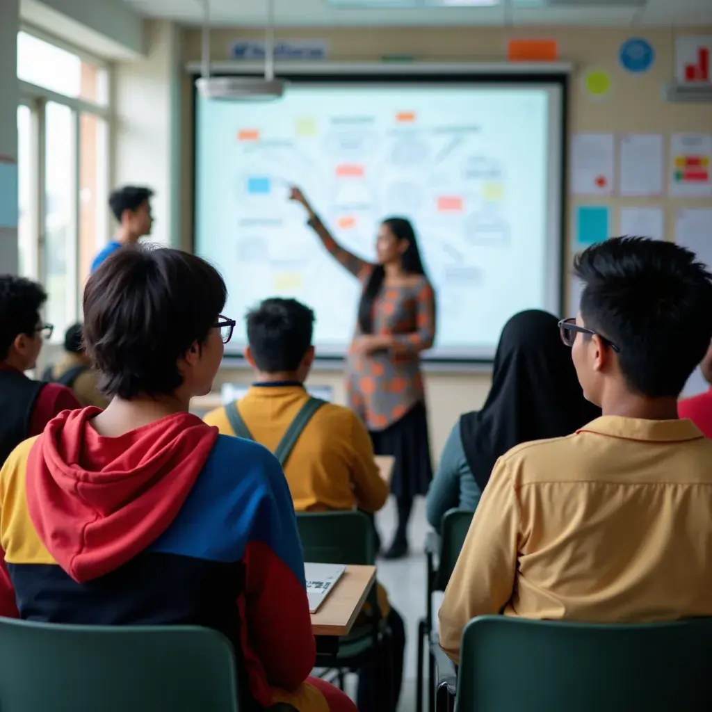 Professional team collaboration